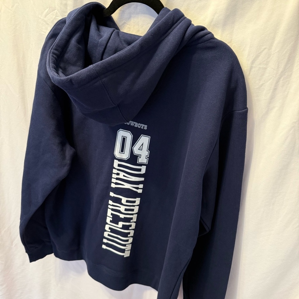 NFL Dallas Cowboys Dak Prescott Hoodie XL Fan Gear Football Pullover Fanatics - Picture 7 of 12